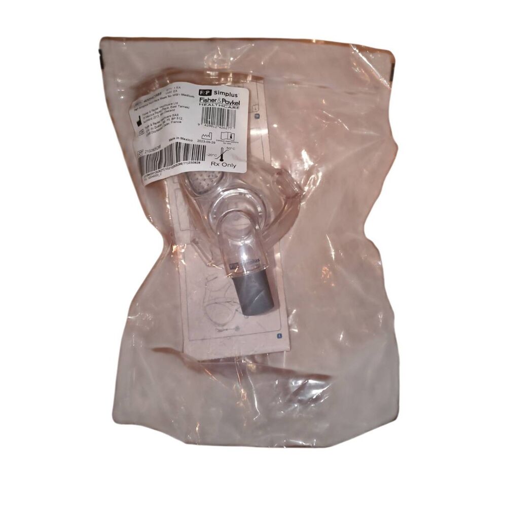 F&P Simplus 400HC585 Factory Sealed Full Face  Medium Mask